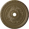 Ekena Millwork Palmetto Ceiling Medallion (Canopies up to 7 5/8"), 31 1/2"OD x 3 5/8"ID x 1 3/4"P, Mississippi Mud CM31PMMMF - alternate 1